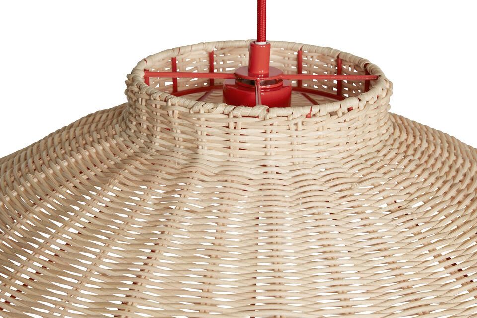 Carefully crafted from light rattan