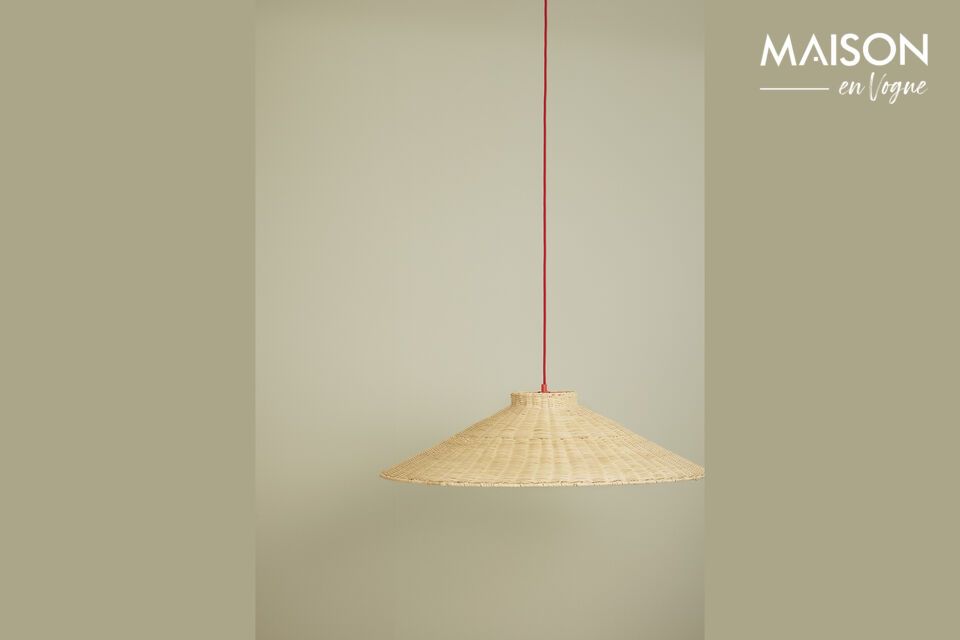 Chand light rattan suspension Hübsch