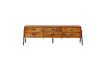 Miniature Chapman low sideboard in dark wood 7