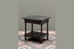 Miniature Charlotte black wooden side table 1