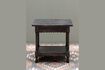 Miniature Charlotte black wooden side table 2