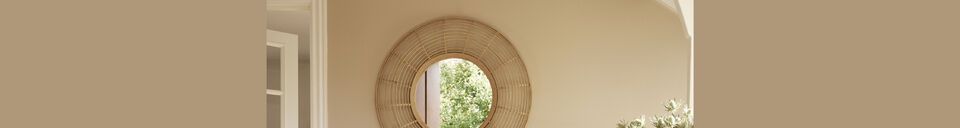 Material Details Charm clear bamboo mirror