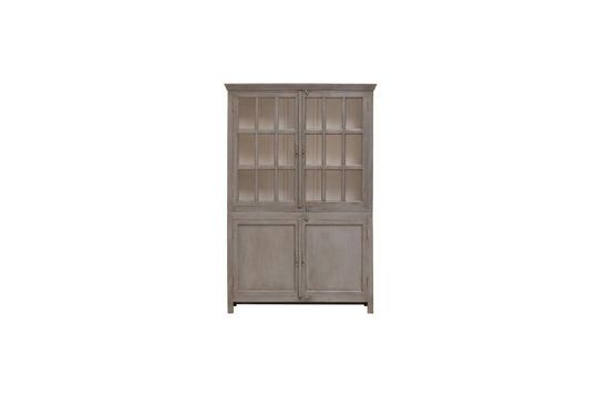 Cheverny grey wooden display case Clipped