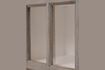 Miniature Cheverny grey wooden display case 7