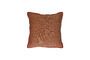 Miniature Cinnamon cotton cushion Opposites Clipped