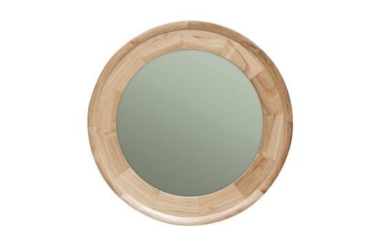 Clair light wood mirror Clipped