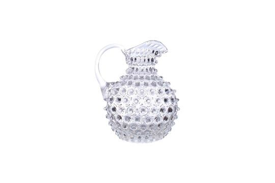 Clear glass decanter 2L Diamant Clipped