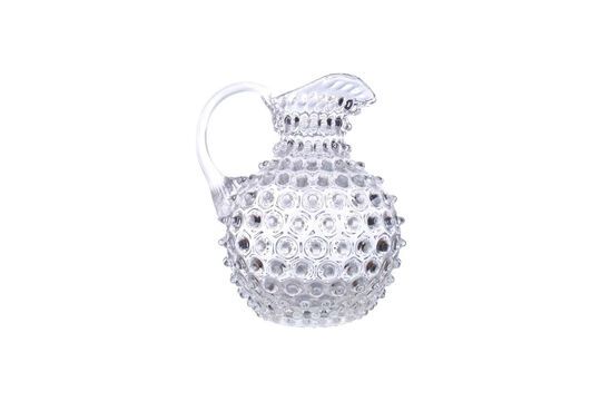 Clear glass decanter 2L Diamant