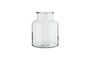 Miniature Clear glass vase H26 Flowper Clipped