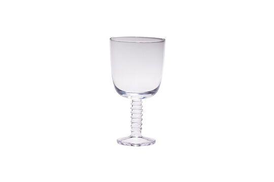 Clink clear crystal red wine glass Clipped