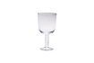 Miniature Clink clear crystal red wine glass 1