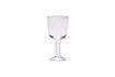 Miniature Clink clear crystal white wine glass 1