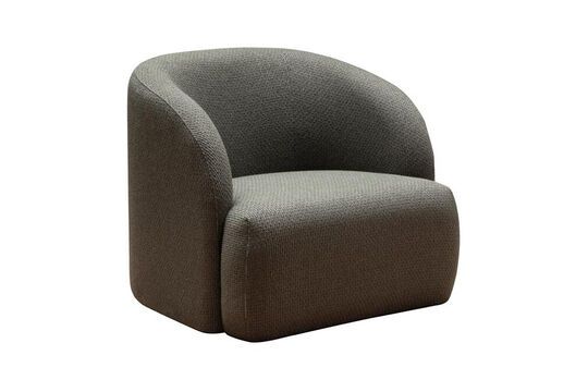 Clive khaki fabric armchair Clipped