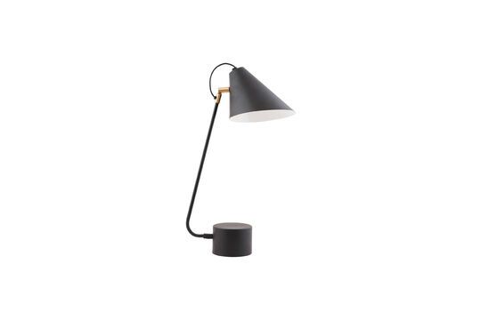 Club black brass table lamp Clipped