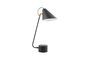 Miniature Club black brass table lamp Clipped