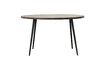 Miniature Club black wooden dining table 1