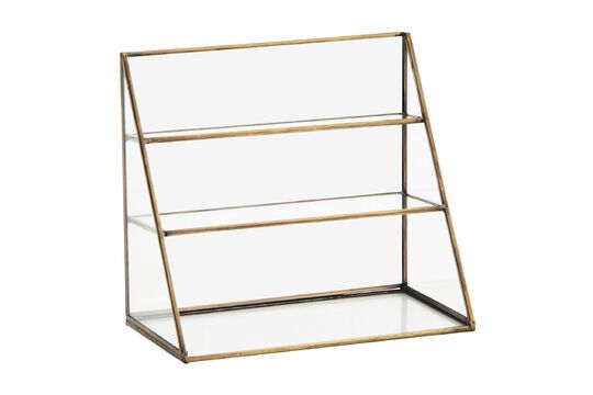 Clure glass desk organizer