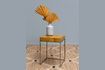 Miniature Coimbra yellow and gold ceramic side table 2