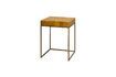 Miniature Coimbra yellow and gold ceramic side table 4