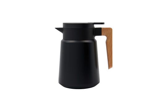 Cole small carafe in black stainless steel Clipped