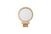 Miniature Comb light oak mirror 5