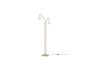 Miniature Como beige glass floor lamp 1