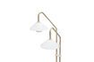 Miniature Como beige glass floor lamp 4