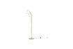 Miniature Como beige glass floor lamp 2