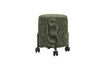 Miniature Contain small green fabric pouffe 1