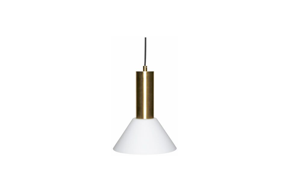 The Contrast brass glass pendant is a real gem for your interior