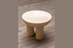 Miniature Cool beige resin side table 2