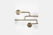 Miniature Copper-plated aluminum coat rack Hypnotising 3