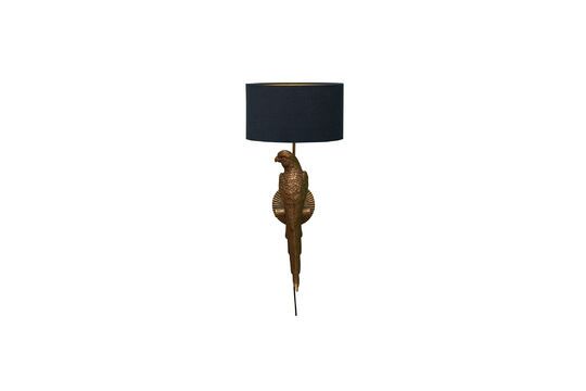 Copper resin wall light Perroquet Clipped