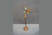 Miniature Copper wooden candleholder 32cm Rust 2