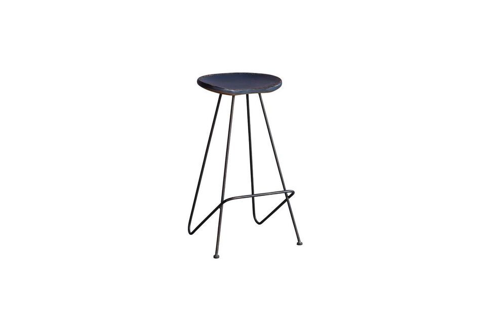 Combine style and durability with our metal stool.