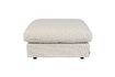 Miniature Cream fabric footrest Sense 1