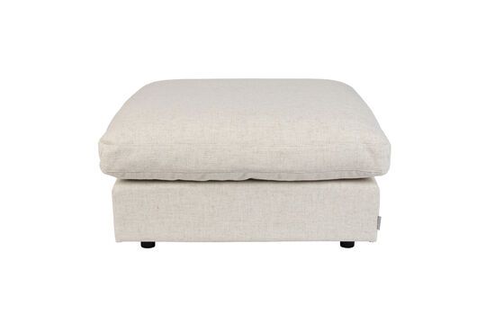 Cream fabric footrest Sense