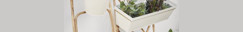 Material Details Cream planter Hanger