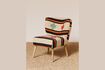 Miniature Cruz multicolored wooden armchair 1