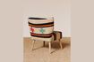 Miniature Cruz multicolored wooden armchair 3