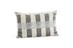 Miniature Cugris grey cotton cushion cover 1