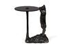 Miniature Cute Cate black glass side table 3