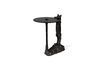 Miniature Cute Cate black glass side table 1