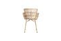 Miniature Cuun light rattan armchair Clipped