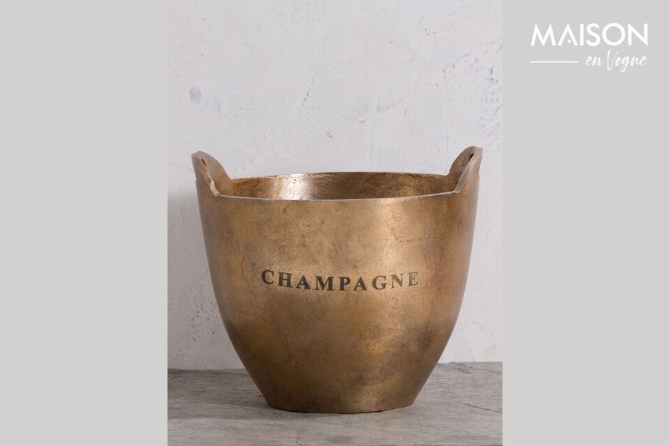 Cuvée de Prestige copper aluminum ice bucket Chehoma