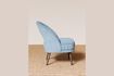 Miniature Cyrus blue fabric armchair 4