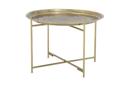Dalia brass coffee table