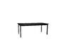 Miniature Dapper black ash wood dining table Clipped