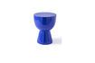 Miniature Dark blue fiberglass Tip tap stool 1