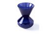 Miniature Dark blue glass vase h40cm Thick neck 2